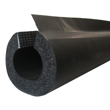 Jones Stephens 1IPS X 3/4 X 6 FT WALL DBL SEAL RUBBER PIPE INSULATION, PK13 (78 FT) I82100